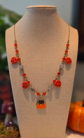 Midnight Pumpkin Magic Necklace