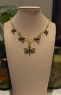 Enchanted Dragonfly Garden Necklace