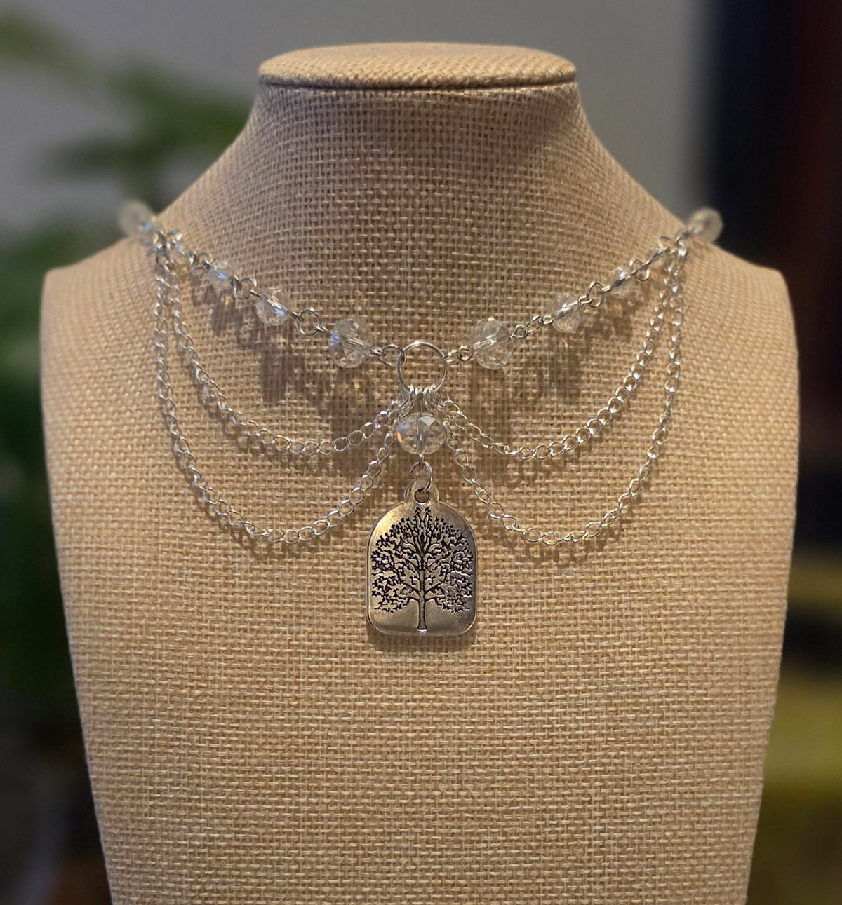 Tree of Serenity Layered Necklace